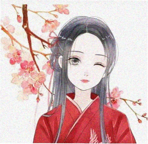 读者枝野的头像插画